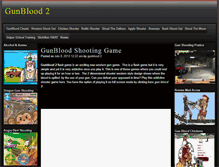 Tablet Screenshot of gunblood2.net